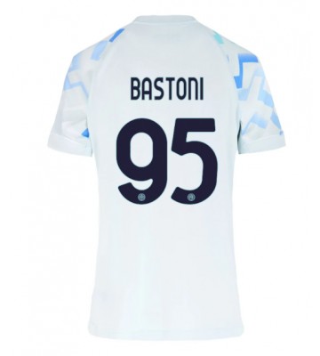 Inter Milan Alessandro Bastoni #95 Replika Bortatröja Damer 2025-26 Kortärmad Inter Milan Alessandro Bastoni #95 Replika Bortatröja Damer 2025-26 Kortärmad